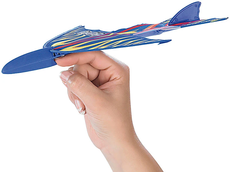 Playtastic Flugdrache Kinder:Pfeilschneller Mini-Flugdrachen Mit Gummiantrieb 2 Playtastic Flugdrache Kinder:Pfeilschneller Mini-Flugdrachen Mit Gummiantrieb – Bild 2