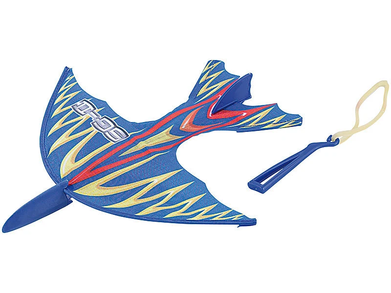 Playtastic Flugdrache Kinder:Pfeilschneller Mini-Flugdrachen Mit Gummiantrieb 3 Playtastic Flugdrache Kinder:Pfeilschneller Mini-Flugdrachen Mit Gummiantrieb – Bild 3
