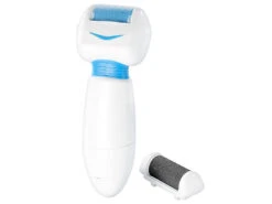 Sichler Beauty Hornhauthobel:Elektrischer Hornhautentferner Mit Flexiblem Kopf, Inkl. 2 Köpfen