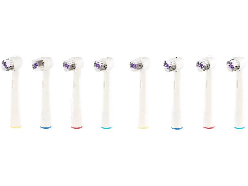 Newgen Medicals Zahnbürstenaufsatz:8x Ersatzbürsten Passend Für Viele Oral-B®**-Elektrozahnbürsten*** 2 Newgen Medicals Zahnbürstenaufsatz:8x Ersatzbürsten Passend Für Viele Oral-B®**-Elektrozahnbürsten*** – Bild 2