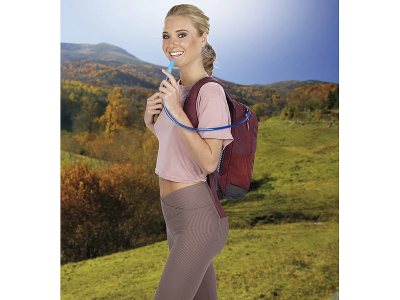 Xcase Rucksack Mit Trinkblase:Ultraleichter Fahrrad-Rucksack Mit 2-Liter-Trinksystem Und Reflektoren 11 Xcase Rucksack Mit Trinkblase:Ultraleichter Fahrrad-Rucksack Mit 2-Liter-Trinksystem Und Reflektoren – Bild 11