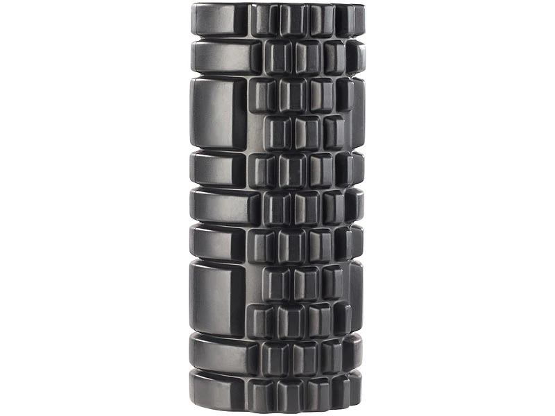 PEARL Sports Fitnessrolle:Fitness-, Pilates- & Yoga-Massage-Rolle Mit Riffeln & Noppen, Ø 14cm 1 PEARL Sports Fitnessrolle:Fitness-, Pilates- & Yoga-Massage-Rolle Mit Riffeln & Noppen, Ø 14cm