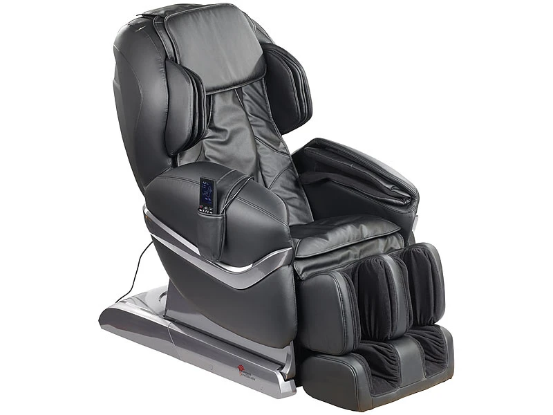 Newgen Medicals Infrarotsessel:Luxus-Ganzkörper-Massagesessel GMS-150 Mit Infrarot-Wärme, Schwarz 2 Newgen Medicals Infrarotsessel:Luxus-Ganzkörper-Massagesessel GMS-150 Mit Infrarot-Wärme, Schwarz – Bild 2