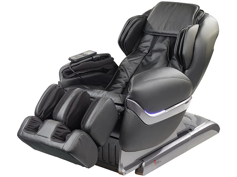 Newgen Medicals Infrarotsessel:Luxus-Ganzkörper-Massagesessel GMS-150 Mit Infrarot-Wärme, Schwarz 3 Newgen Medicals Infrarotsessel:Luxus-Ganzkörper-Massagesessel GMS-150 Mit Infrarot-Wärme, Schwarz – Bild 3