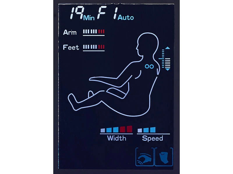 Newgen Medicals Kunstleder-Massagesessel:Luxus-Ganzkörper-Massagesessel GMS-150 Mit Infrarot-Wärme, Beige 4 Newgen Medicals Kunstleder-Massagesessel:Luxus-Ganzkörper-Massagesessel GMS-150 Mit Infrarot-Wärme, Beige – Bild 4