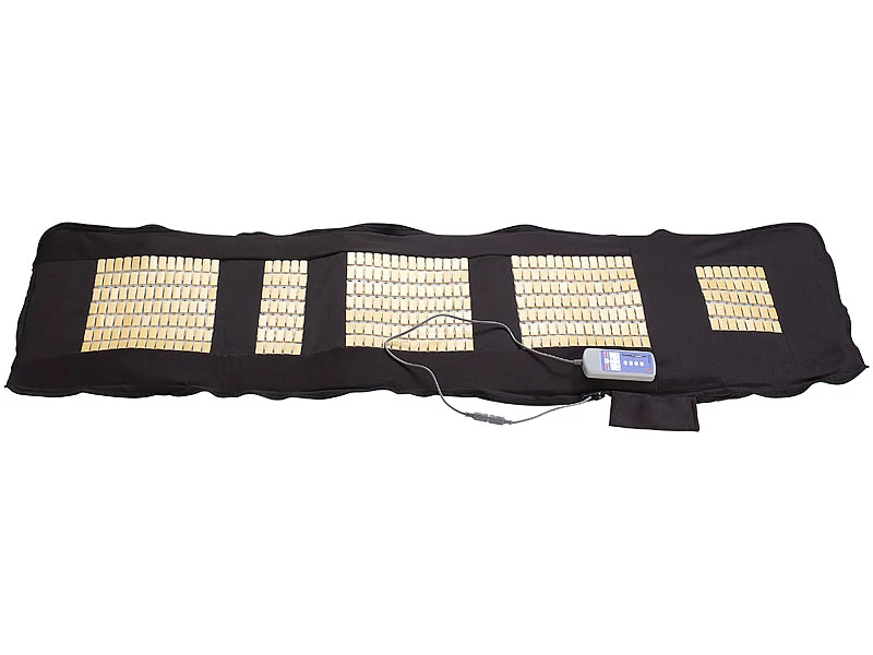 Newgen Medicals Massageliege:Doppelseitige Ganzkörper-Vibrations-Massageauflage, 6 Programme 3 Newgen Medicals Massageliege:Doppelseitige Ganzkörper-Vibrations-Massageauflage, 6 Programme – Bild 3