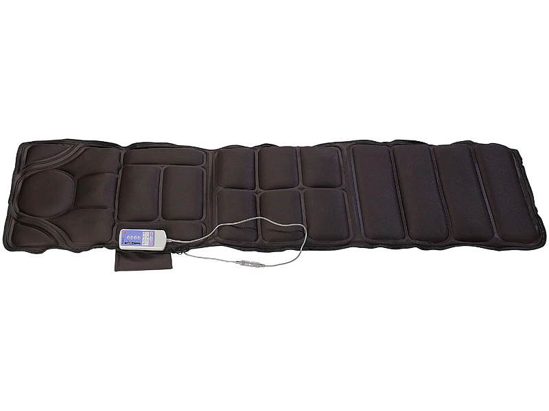 Newgen Medicals Massageliege:Doppelseitige Ganzkörper-Vibrations-Massageauflage, 6 Programme 2 Newgen Medicals Massageliege:Doppelseitige Ganzkörper-Vibrations-Massageauflage, 6 Programme – Bild 2