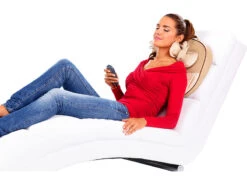 Newgen Medicals Massagegerät:Massagekissen Für Nacken, Schultern, Rücken