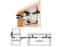 Titelseite 24 Newgen Medicals Klimmzugstange:4in1-Fitnessgerät Für Den Türrahmen