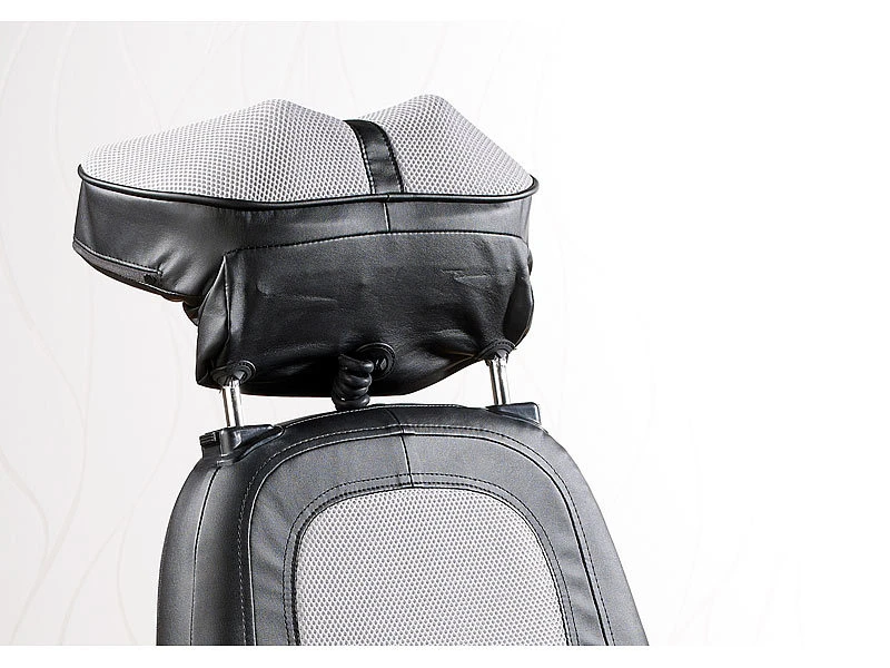 Newgen Medicals Massage:Shiatsu-Sitzauflage MA-600, Nackenmassage, IR-Tiefenwärme 2 Newgen Medicals Massage:Shiatsu-Sitzauflage MA-600, Nackenmassage, IR-Tiefenwärme – Bild 2