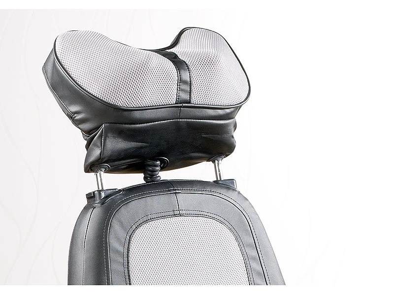 Newgen Medicals Massage:Shiatsu-Sitzauflage MA-600, Nackenmassage, IR-Tiefenwärme 3 Newgen Medicals Massage:Shiatsu-Sitzauflage MA-600, Nackenmassage, IR-Tiefenwärme – Bild 3