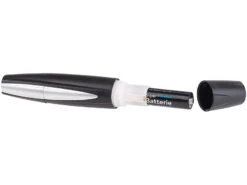 PEARL Nasenhaartrimmer:Nasen- & Ohrenhaar-Trimmer Mit LED-Spot Und Schutzkappe, IPX4 -Newgen medicals Shop nc5884 5