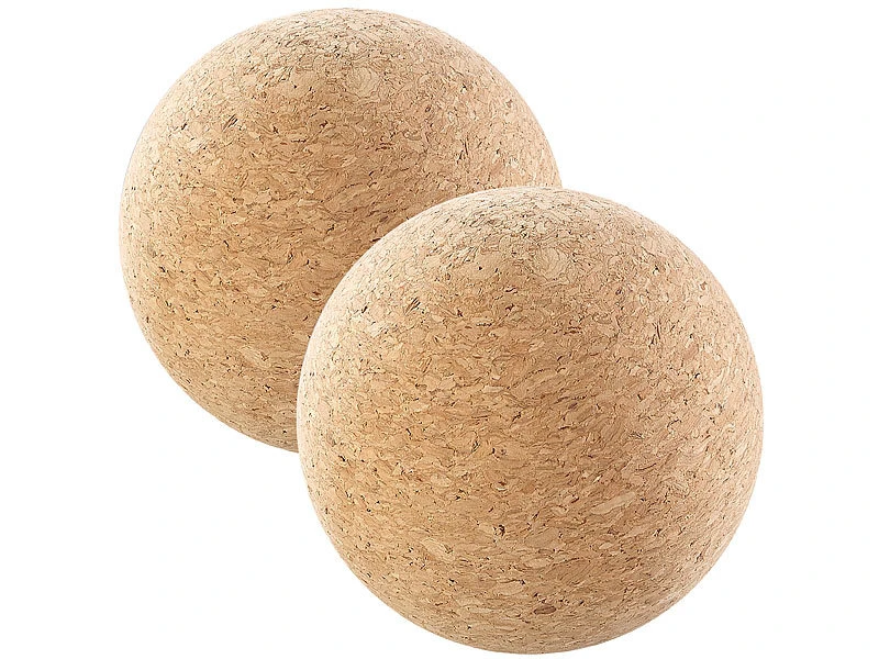 Newgen Medicals Massagebälle Rücken:2er Pack Massage-Ball Und Faszien-Trainer Zur Selbstmassage, Ø 6,5 Cm 2 Newgen Medicals Massagebälle Rücken:2er Pack Massage-Ball Und Faszien-Trainer Zur Selbstmassage, Ø 6,5 Cm – Bild 2