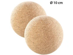 Newgen Medicals Massageball Hand:2er Pack Massage-Ball Und Faszien-Trainer Zur Selbstmassage, Ø 10 Cm