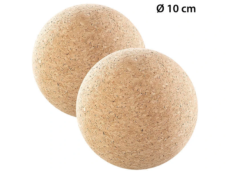 Newgen Medicals Massageball Hand:2er Pack Massage-Ball Und Faszien-Trainer Zur Selbstmassage, Ø 10 Cm 1 Newgen Medicals Massageball Hand:2er Pack Massage-Ball Und Faszien-Trainer Zur Selbstmassage, Ø 10 Cm