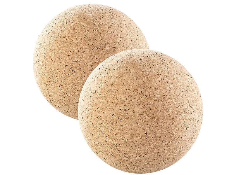 Newgen Medicals Massageball Hand:2er Pack Massage-Ball Und Faszien-Trainer Zur Selbstmassage, Ø 10 Cm 2 Newgen Medicals Massageball Hand:2er Pack Massage-Ball Und Faszien-Trainer Zur Selbstmassage, Ø 10 Cm – Bild 2