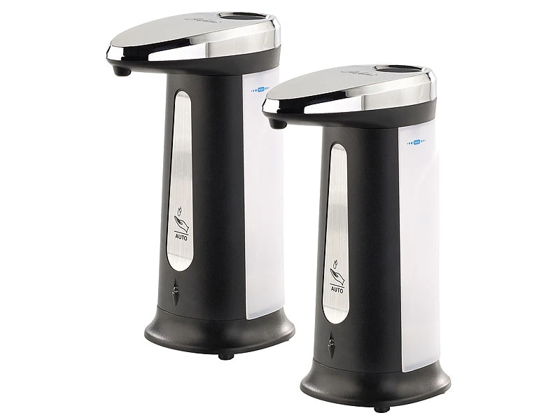 Carlo Milano Seifespender:2er-Set Automatische Seifenspender Mit IR-Sensor, 400 Ml 1 Carlo Milano Seifespender:2er-Set Automatische Seifenspender Mit IR-Sensor, 400 Ml
