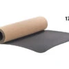 Newgen Medicals Trainingsmatte:Rutschfeste Yoga-Matte Aus Kork Und Natur-Kautschuk, 173 X 61 X 0,5 Cm