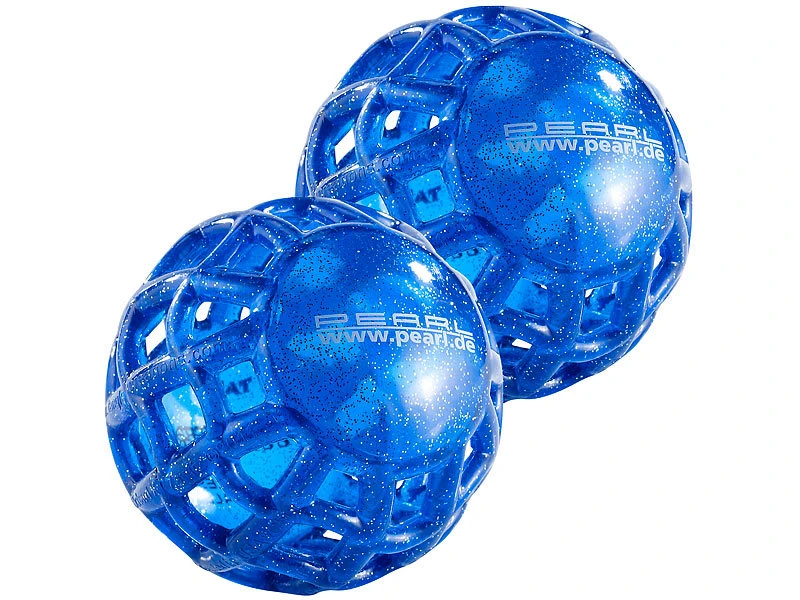 PEARL Wasserball:2er-Set Schwimmfähige Greifbälle "Globus", Ø 11 Cm 2 PEARL Wasserball:2er-Set Schwimmfähige Greifbälle "Globus", Ø 11 Cm – Bild 2