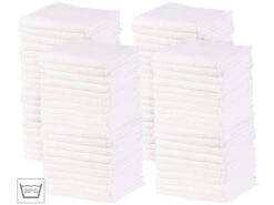 Sichler Beauty Handtücher:Umweltfreundliche Mikrofaser-Kosmetiktücher Für Gesichtspflege, 80 Stk