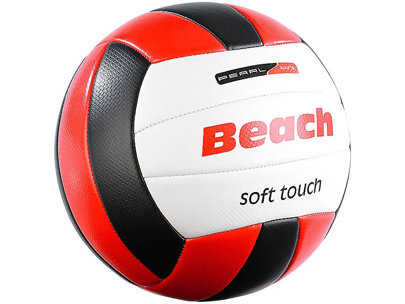 Speeron Beach-Volleyball-Ball:Beachvolleyball, Griffige Soft-Touch-Oberfläche, Kunstleder, 20,5 Cm Ø 1 Speeron Beach-Volleyball-Ball:Beachvolleyball, Griffige Soft-Touch-Oberfläche, Kunstleder, 20,5 Cm Ø
