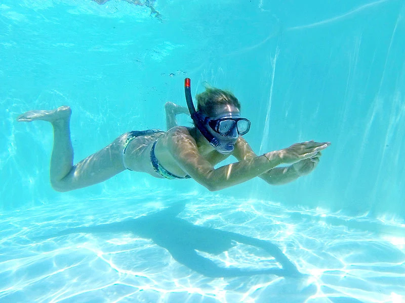 PEARL Tauchbrille:Einsteiger-Schnorchelset Mit Taucherbrille Und Schnorchel 4 PEARL Tauchbrille:Einsteiger-Schnorchelset Mit Taucherbrille Und Schnorchel – Bild 4