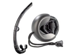 Speeron Faltschnorchel:Faltbarer Ultra Kompakt Reise-Schnorchel Aufrollbar