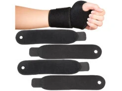 PEARL Sports Handgelenkbandage:4er-Set Handgelenk-Bandagen Für Kraftsport, Aus Neopren, Universalgr.