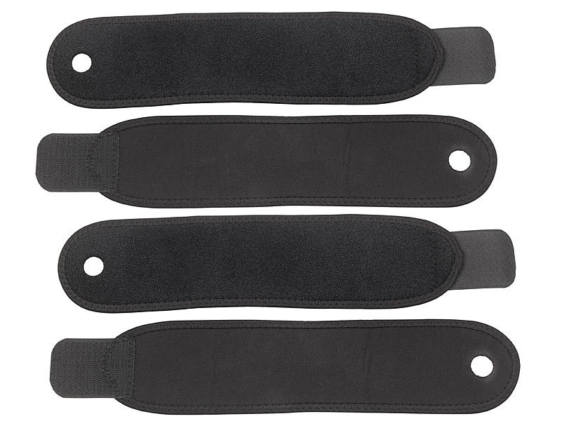 PEARL Sports Handgelenkbandage:4er-Set Handgelenk-Bandagen Für Kraftsport, Aus Neopren, Universalgr. 2 PEARL Sports Handgelenkbandage:4er-Set Handgelenk-Bandagen Für Kraftsport, Aus Neopren, Universalgr. – Bild 2