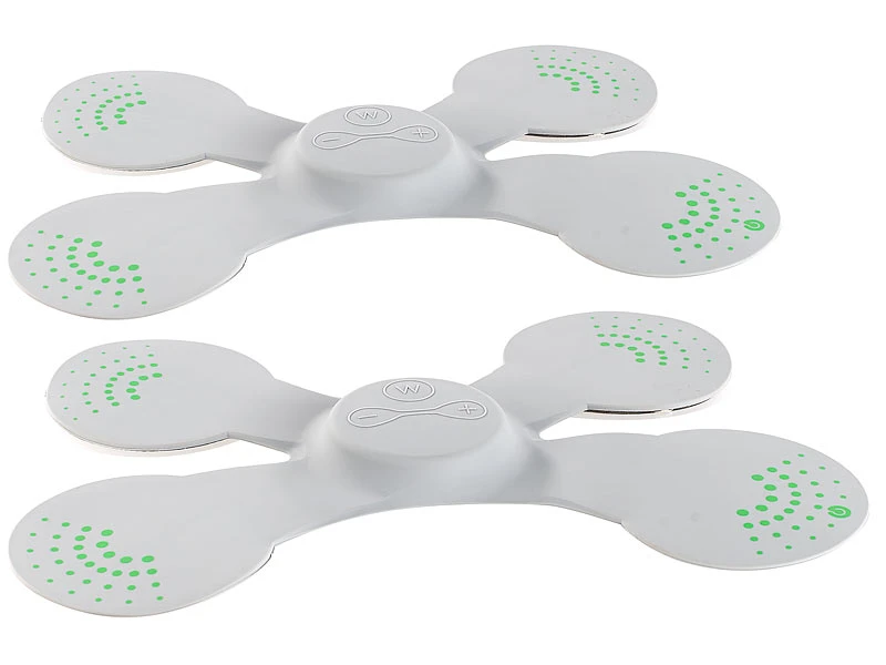 Speeron EMS-Massagegerät:2er-Set EMS-Muskeltrainer/-Stimulatoren Für Rücken & Schulter, Silikon 3 Speeron EMS-Massagegerät:2er-Set EMS-Muskeltrainer/-Stimulatoren Für Rücken & Schulter, Silikon – Bild 3