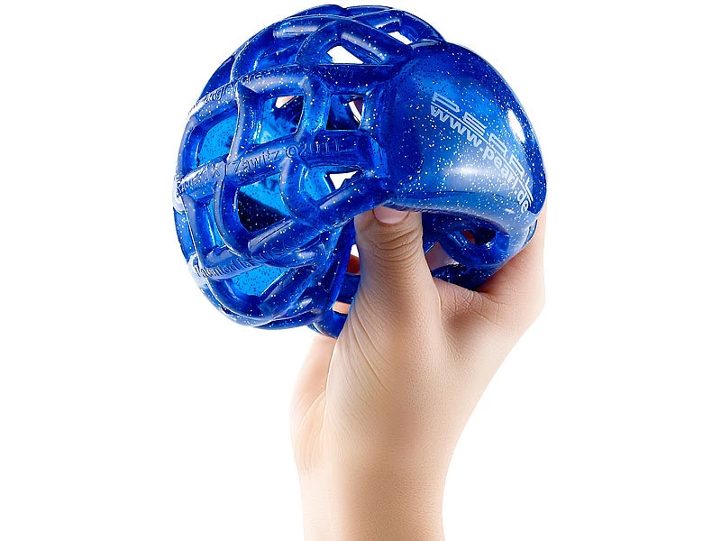 PEARL Wasserball:2er-Set Schwimmfähige Greifbälle "Globus", Ø 11 Cm 3 PEARL Wasserball:2er-Set Schwimmfähige Greifbälle "Globus", Ø 11 Cm – Bild 3