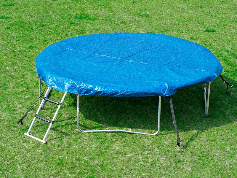 PEARL Sports Trampolin Für Garten:Abdeck-Plane Für Trampoline, Ø 305 Cm 2 PEARL Sports Trampolin Für Garten:Abdeck-Plane Für Trampoline, Ø 305 Cm – Bild 2