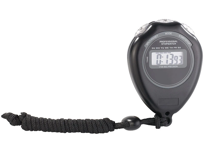 PEARL Sports Stop-Uhren:4er-Set Stoppuhr "Classic", LCD-Display, Bis Auf 1/100 S Genau 2 PEARL Sports Stop-Uhren:4er-Set Stoppuhr "Classic", LCD-Display, Bis Auf 1/100 S Genau – Bild 2