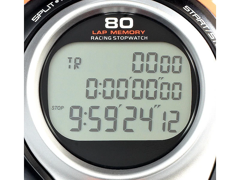 PEARL Sports Stoppuhr Sport:Fitness-Stoppuhr Premium, 3-Zeilen-Display, 30 Speicher 4 PEARL Sports Stoppuhr Sport:Fitness-Stoppuhr Premium, 3-Zeilen-Display, 30 Speicher – Bild 4