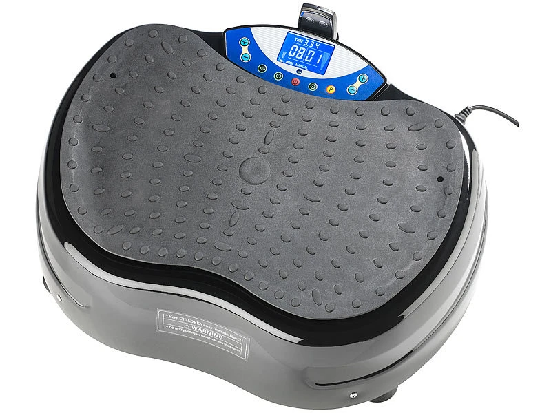 Newgen Medicals Vibratorplatte:3D-Vibrationsplatte WBV-620.3D, Expander & Fernbedienung, Bis 120 Kg 3 Newgen Medicals Vibratorplatte:3D-Vibrationsplatte WBV-620.3D, Expander & Fernbedienung, Bis 120 Kg – Bild 3