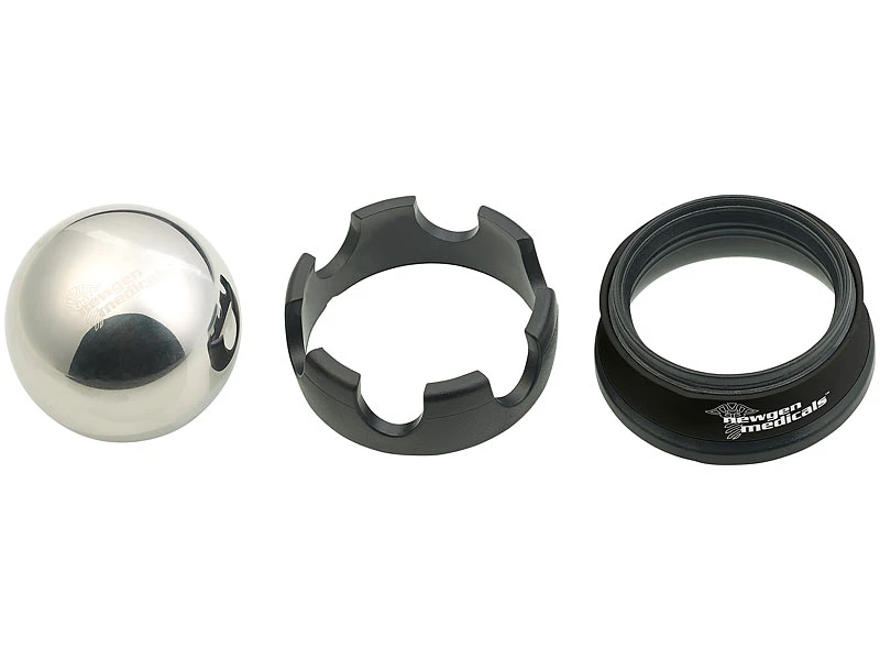 Newgen Medicals Massagekugel Metall:Kühlender Massage-Ball Aus Edelstahl, Mit 360°-Rotations-Halterung 10 Newgen Medicals Massagekugel Metall:Kühlender Massage-Ball Aus Edelstahl, Mit 360°-Rotations-Halterung – Bild 10