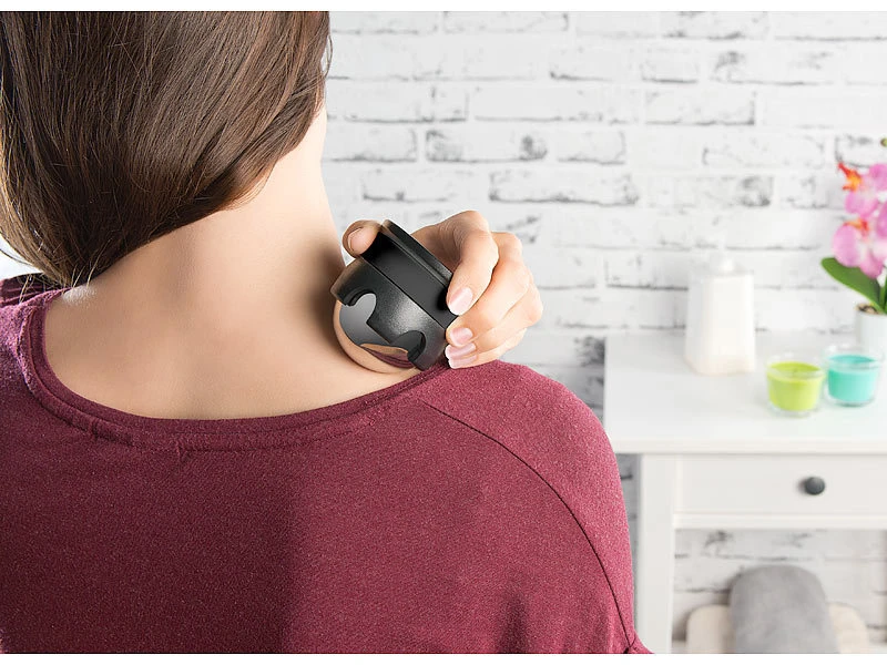 Newgen Medicals Massagekugel Metall:Kühlender Massage-Ball Aus Edelstahl, Mit 360°-Rotations-Halterung 6 Newgen Medicals Massagekugel Metall:Kühlender Massage-Ball Aus Edelstahl, Mit 360°-Rotations-Halterung – Bild 6