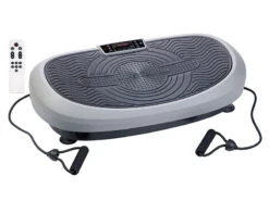 Newgen Medicals Vibrationplatte:7in1-Curved-Vibrationsplatte Mit Oszillation & Expander, Bis 120 Kg -Newgen medicals Shop nx1443 12