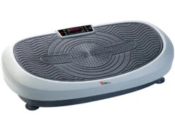 Newgen Medicals Vibrationplatte:7in1-Curved-Vibrationsplatte Mit Oszillation & Expander, Bis 120 Kg -Newgen medicals Shop nx1443 9