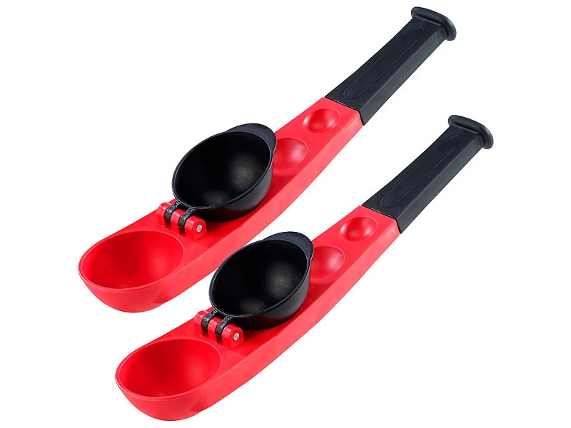 Infactory Wurfspielzeug:2er-Set Wurfstarke Einhand-Wasserbomben- & Schneeball-Schleudern 1 Infactory Wurfspielzeug:2er-Set Wurfstarke Einhand-Wasserbomben- & Schneeball-Schleudern