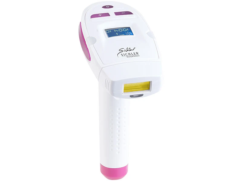 Sichler Beauty Laser Haarentferner:IPL-Haarentfernungs-System, 2 Aufsätze, Display, 5 Stufen,Schutzbrille 11 Sichler Beauty Laser Haarentferner:IPL-Haarentfernungs-System, 2 Aufsätze, Display, 5 Stufen,Schutzbrille – Bild 11