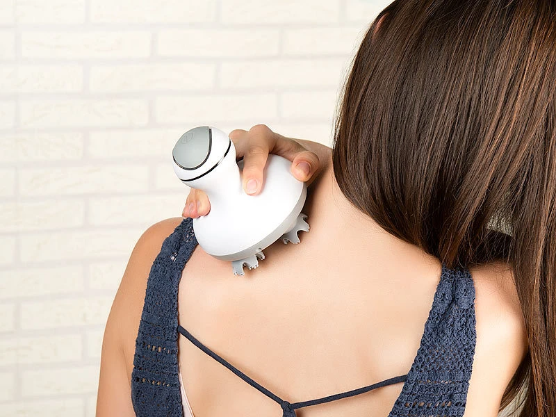 Newgen Medicals Kopfhaut Massagegerät:Deluxe-3D-Kopf- & Körper-Massagegerät Mit Akku-Betrieb & Ladestation 8 Newgen Medicals Kopfhaut Massagegerät:Deluxe-3D-Kopf- & Körper-Massagegerät Mit Akku-Betrieb & Ladestation – Bild 8