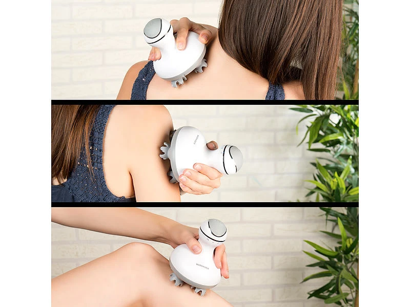 Newgen Medicals Kopfhaut Massagegerät:Deluxe-3D-Kopf- & Körper-Massagegerät Mit Akku-Betrieb & Ladestation 6 Newgen Medicals Kopfhaut Massagegerät:Deluxe-3D-Kopf- & Körper-Massagegerät Mit Akku-Betrieb & Ladestation – Bild 6