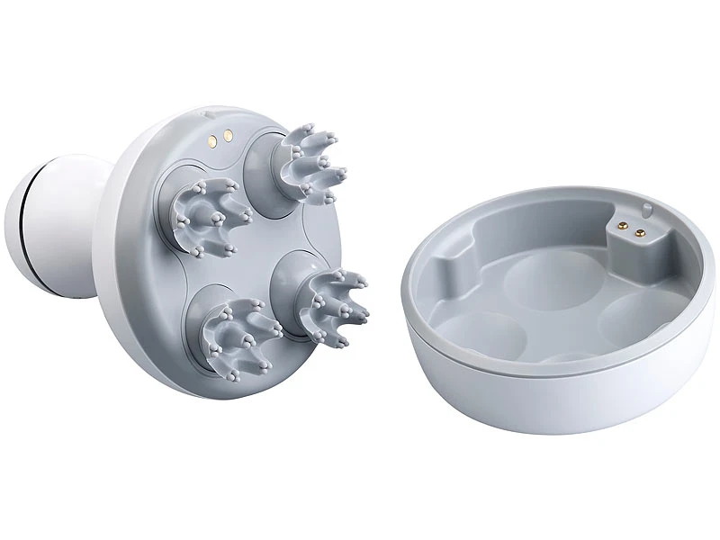 Newgen Medicals Kopfhaut Massagegerät:Deluxe-3D-Kopf- & Körper-Massagegerät Mit Akku-Betrieb & Ladestation 7 Newgen Medicals Kopfhaut Massagegerät:Deluxe-3D-Kopf- & Körper-Massagegerät Mit Akku-Betrieb & Ladestation – Bild 7