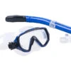 Speeron Schnorchelset:Schnorchel-Set Für Kinder, Taucherbrille Mit Gehärtetem Glas