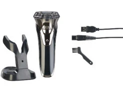 Sichler Trockenrasierer:2in1-Akku-Rasierer Mit Präzisionstrimmer & 3D-Scherköpfen, IPX6 19 Sichler Trockenrasierer:2in1-Akku-Rasierer Mit Präzisionstrimmer & 3D-Scherköpfen, IPX6 -Newgen medicals Shop nx3927 2