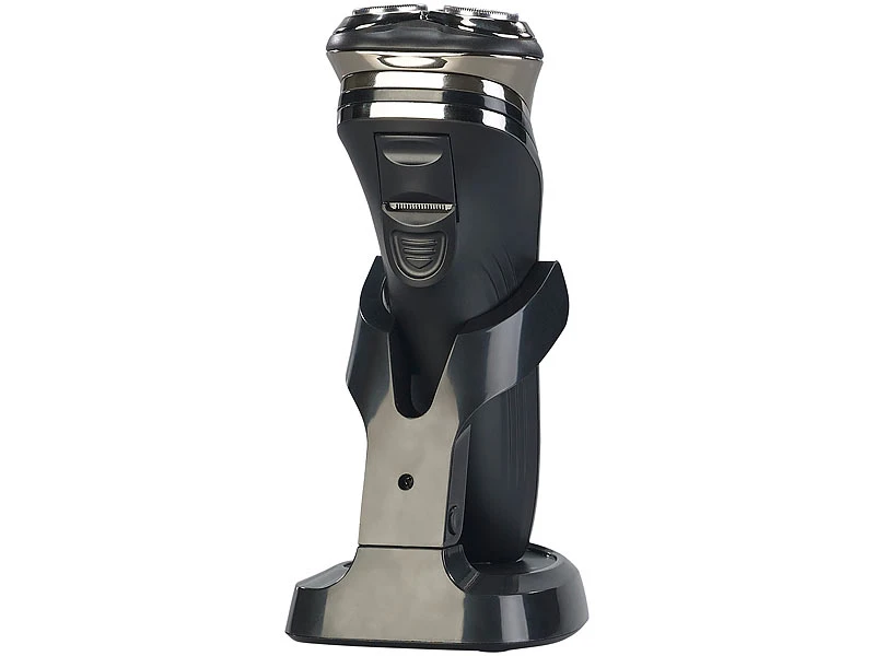 Sichler Trockenrasierer:2in1-Akku-Rasierer Mit Präzisionstrimmer & 3D-Scherköpfen, IPX6 9 Sichler Trockenrasierer:2in1-Akku-Rasierer Mit Präzisionstrimmer & 3D-Scherköpfen, IPX6 – Bild 9