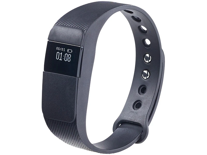 PEARL Pulsuhr Ohne Brustgurt:Fitness-Armband, Bluetooth 4.0, Dyn. Herzfrequenz-Anzeige, Nachrichten 3 PEARL Pulsuhr Ohne Brustgurt:Fitness-Armband, Bluetooth 4.0, Dyn. Herzfrequenz-Anzeige, Nachrichten – Bild 3