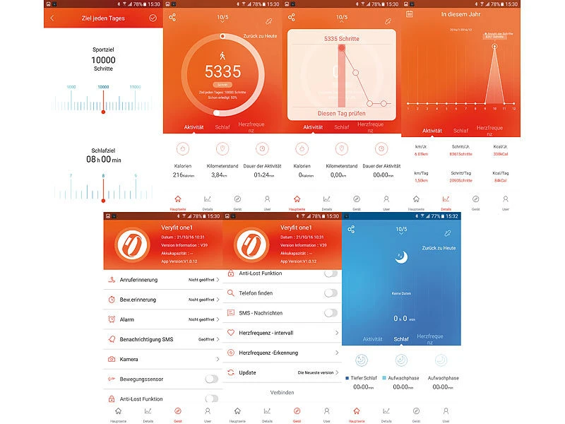 Newgen Medicals Uhr Mit Vibrationsalarm:Fitness-Armband FBT-25, Bluetooth, Benachrichtigungen, OLED, IP67 6 Newgen Medicals Uhr Mit Vibrationsalarm:Fitness-Armband FBT-25, Bluetooth, Benachrichtigungen, OLED, IP67 – Bild 6