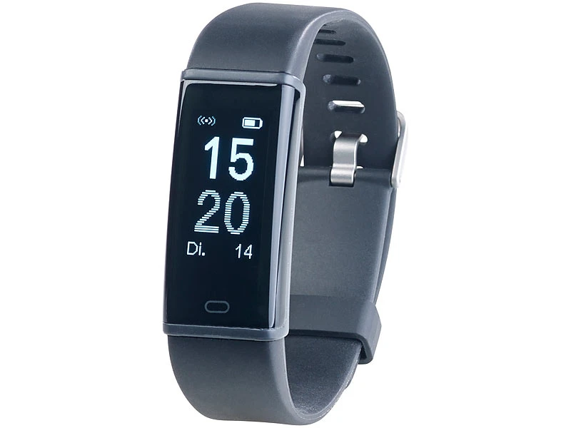 PEARL Fitness-Pulsuhr:Fitness-Armband, GPS-Streckenverlauf, Puls, IP67 (Versandrückläufer) 9 PEARL Fitness-Pulsuhr:Fitness-Armband, GPS-Streckenverlauf, Puls, IP67 (Versandrückläufer) – Bild 9
